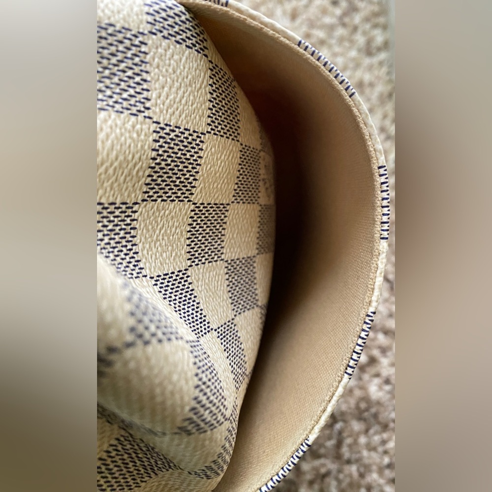 Louis Vuitton Damier Azur Totally MM Tote Bag shoulder Bag with LV dust bag - Picture 9 of 15